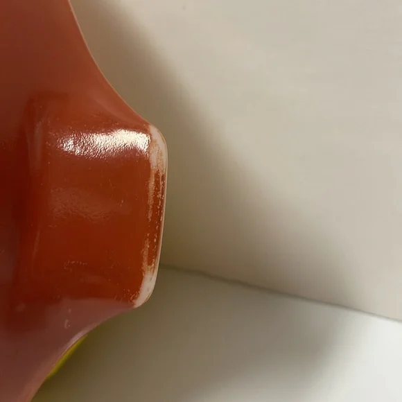 Vintage Pyrex 442 rust Autumn Harvest serving bowl, 1.5L - Picture 8 of 8